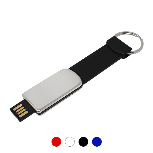 USB Llavero Silicon Retráctil