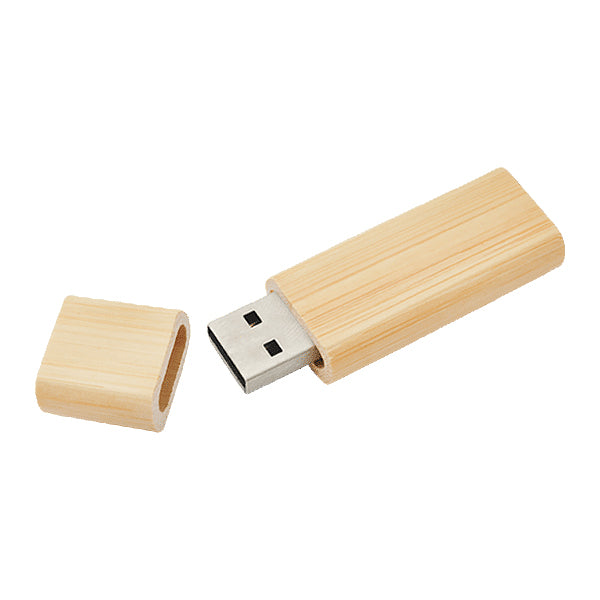 USB Bambú Rectangular