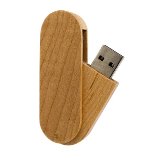 USB Giratoria Wood